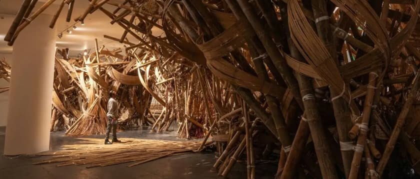 Asim Waqif’s Ecologies: Fractured Cities and Living Materials